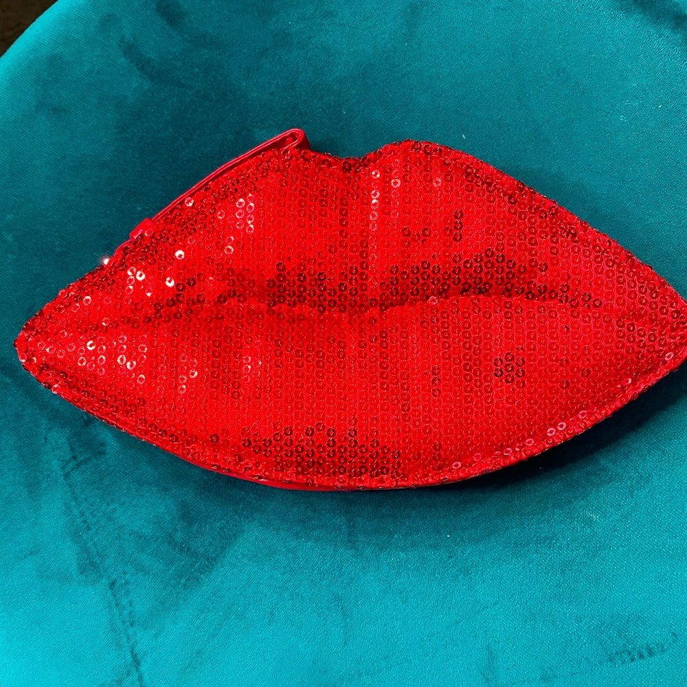 Sephora Sequin Lip Clutch